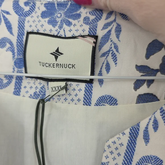 New Tuckernuck Bondi Blues Cotton Voile Izzie Dress Size XXL - Picture 3 of 9